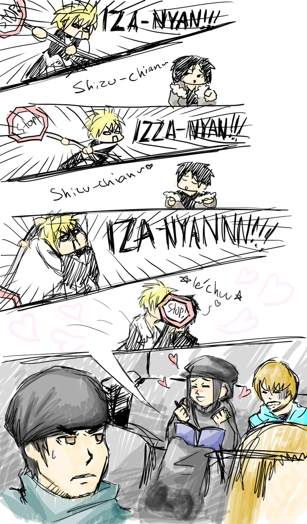 This is a Durarara comic