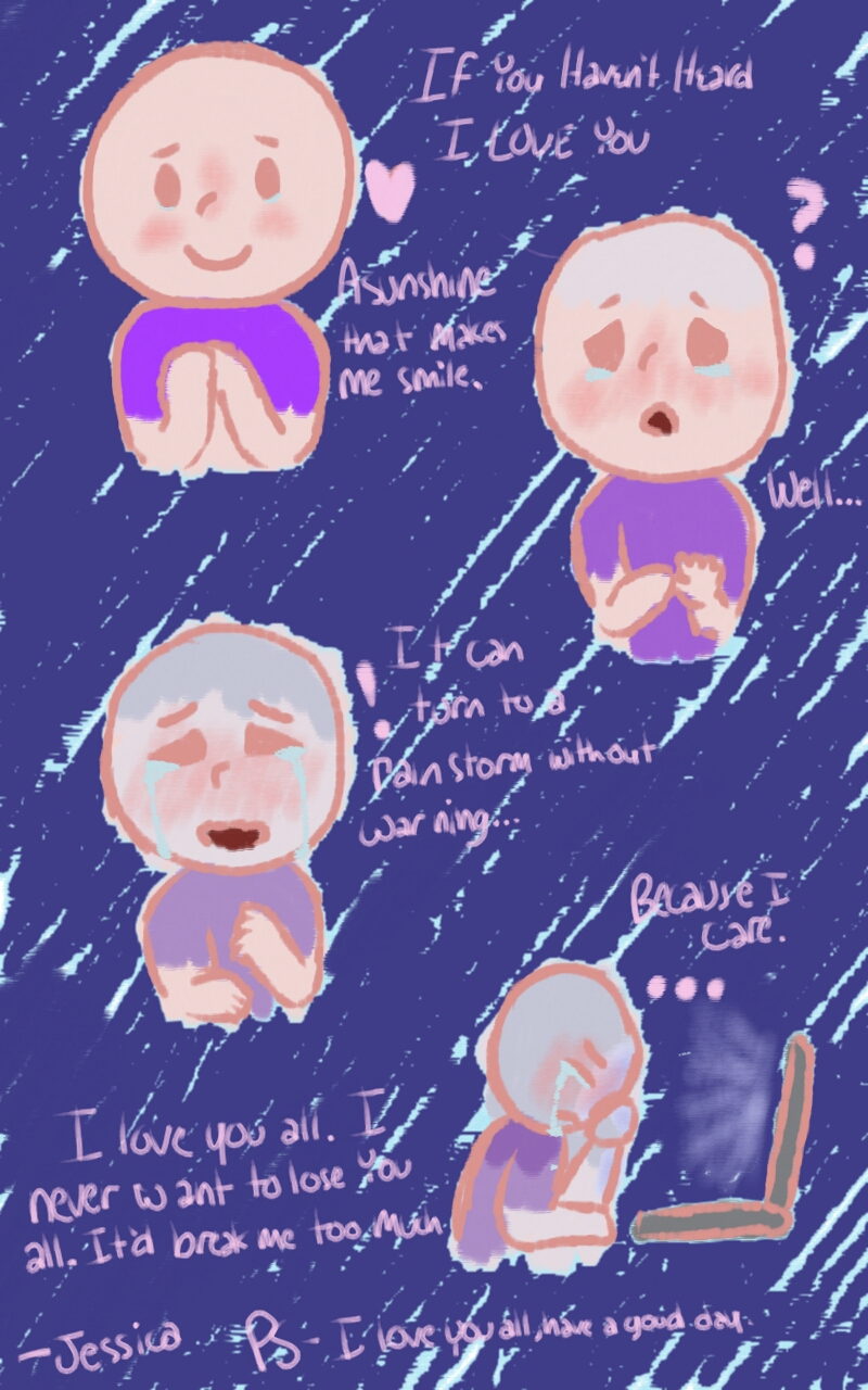 Sad Deviantart Too sad Doodle. by TheCherryFloofArtist on DeviantArt