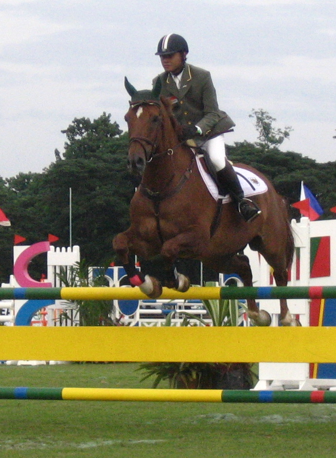 SEA Games show jumping 6