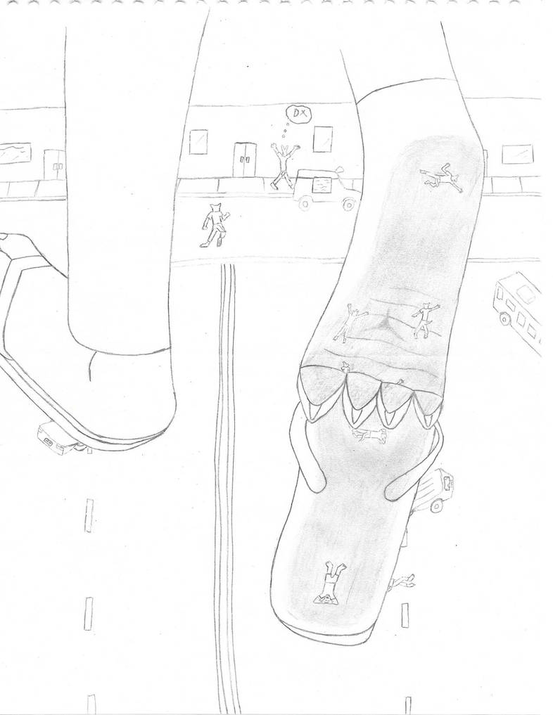 gigantic rampage by xxxxyyyyzzzz on DeviantArt