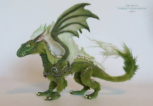 Green/Gold mini Dragon