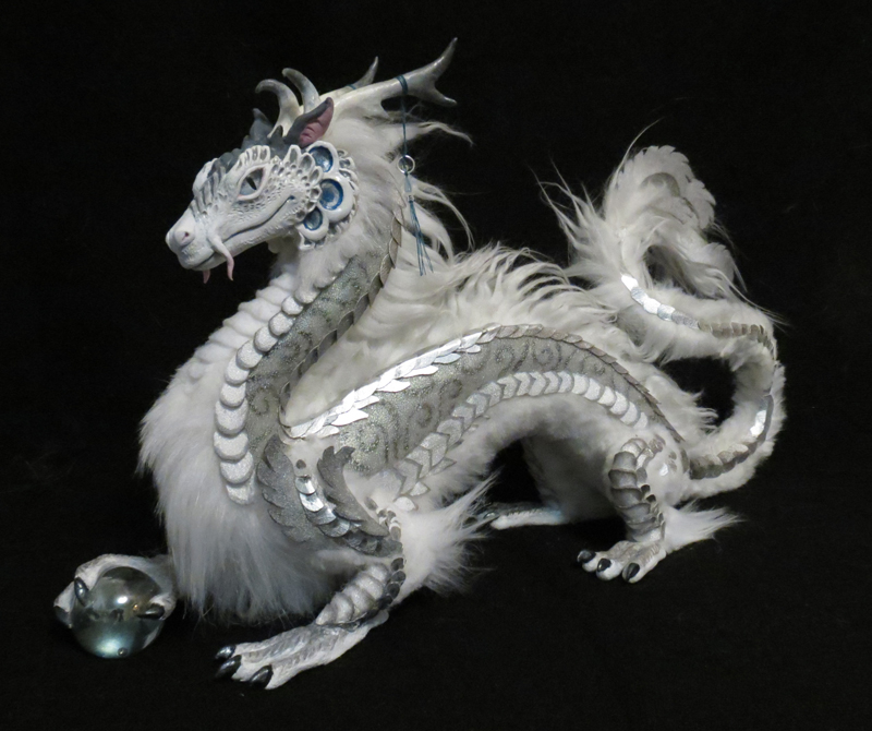 Orb Dragon: silver cloud