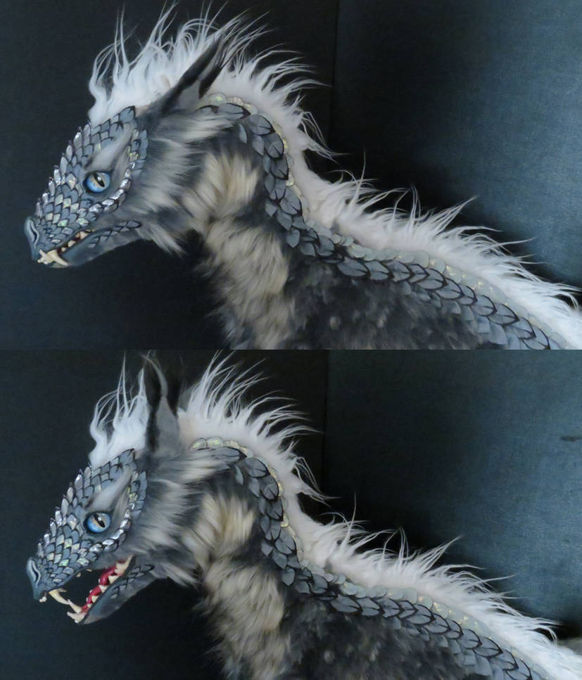 WIP - large posable dragon