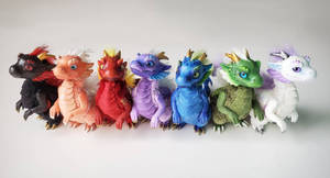 rainbow of dragonlings