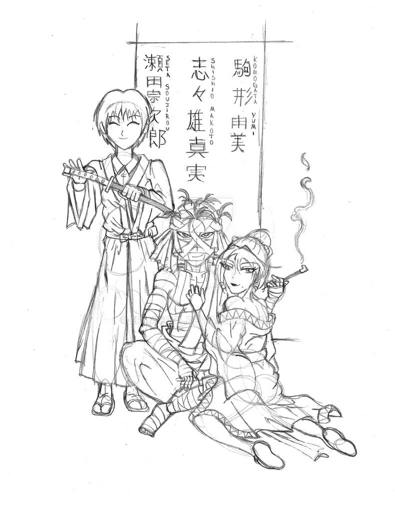 The Juppongatana - Rurouni Kenshin by Ermacool on DeviantArt