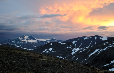 The Norwegian border