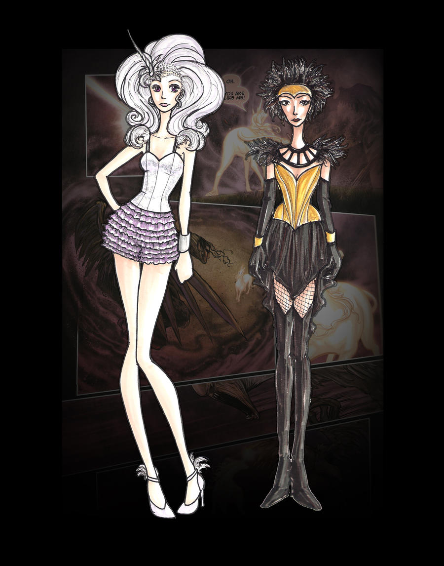 Midnight Carnival fashion, page 1 by seaofwishes