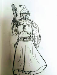 Boba Fett sketch