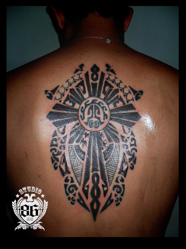 Back Tattoo Done