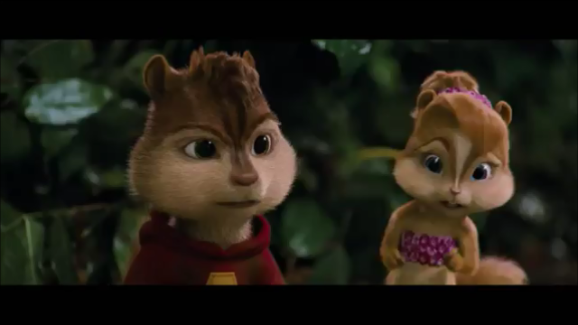 alvin and the chipmunks alvin and brittany 2 by Stitch Angel on