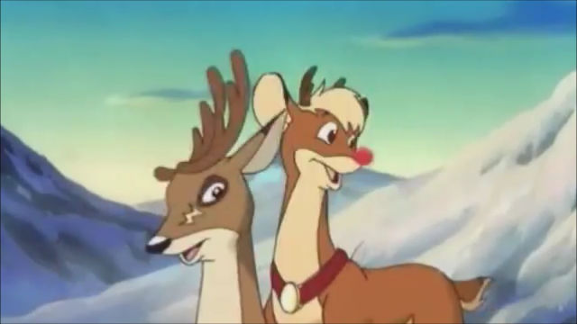 Rudolph and he's dad by Stitch-Angel on DeviantArt