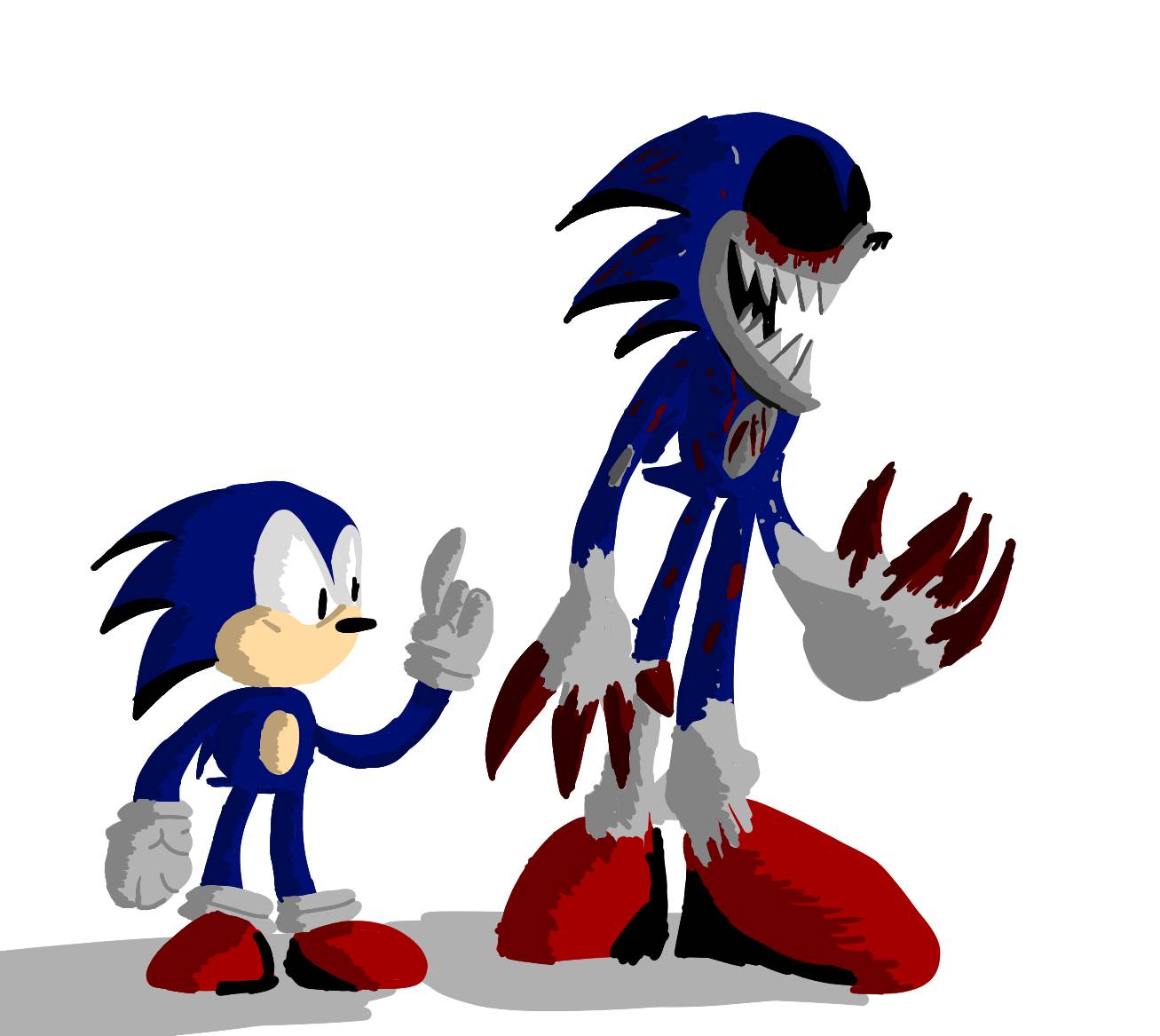 Execun Exe (both forms) without outlines by deeznuts2132 on DeviantArt