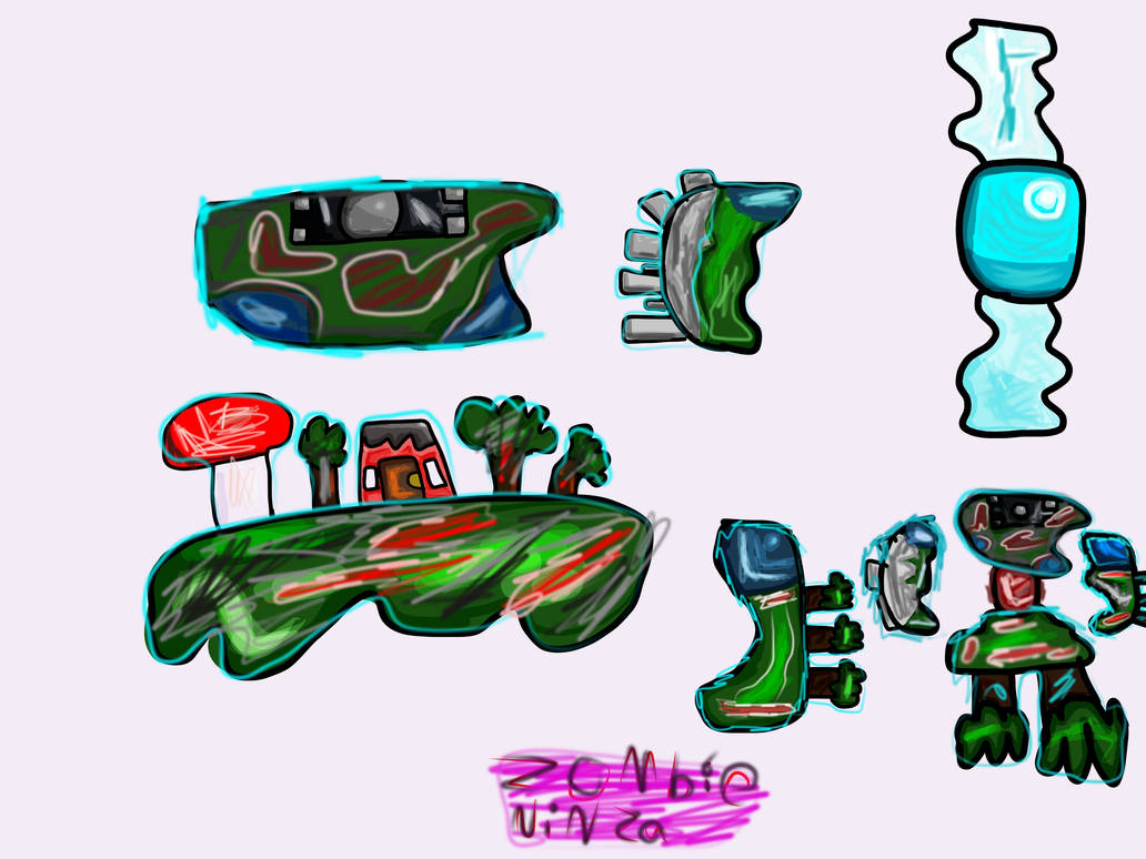 Zombie Ninja (Earth) by Dragonman24a on DeviantArt