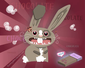 When choco bunny gets angry