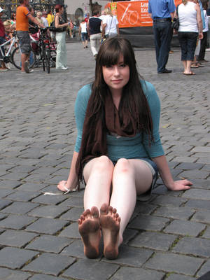 barefoot in Nuernberg
