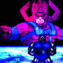 Galactus vs Darkseid (Composite) - Fight Art