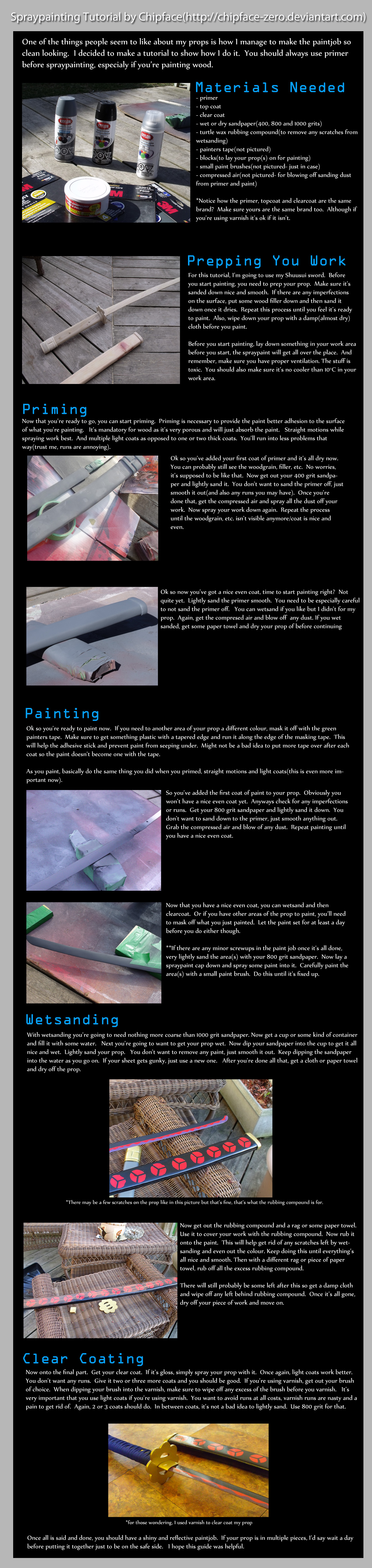 spraypainting tutorial