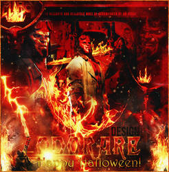 Hellboy Halloween Design