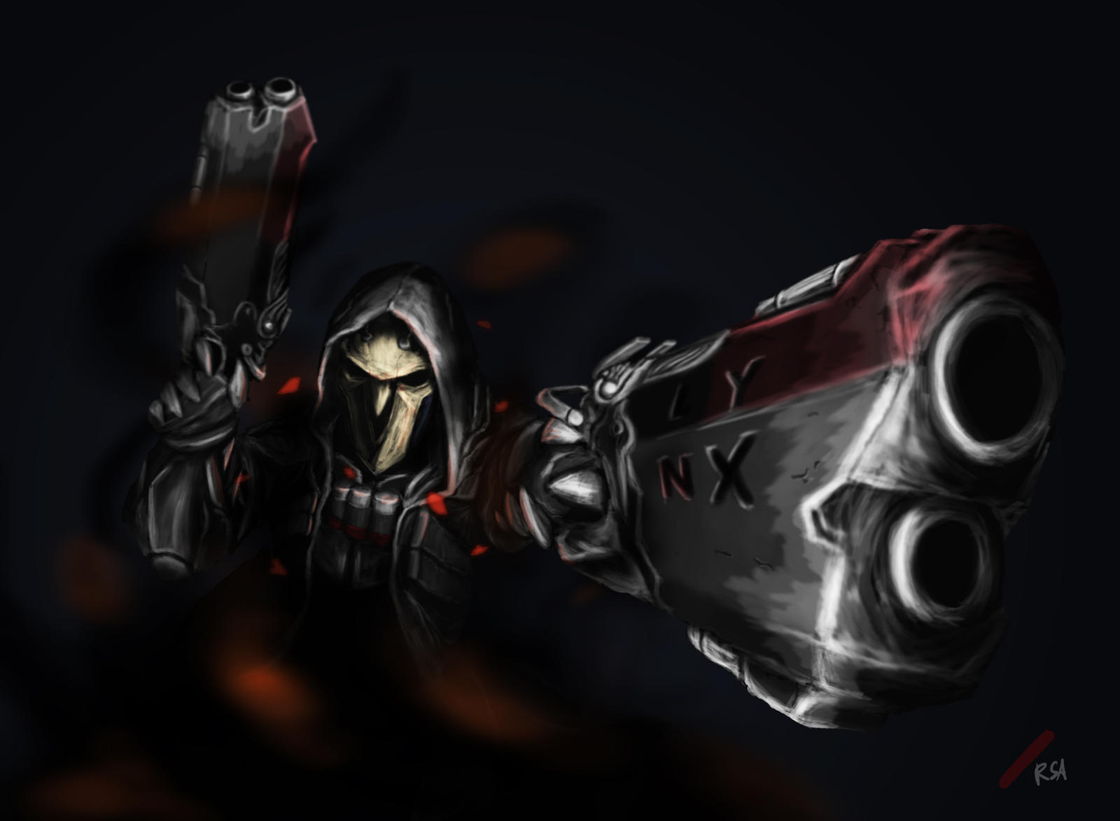 Reaper Fanart by RedStripeArt on DeviantArt