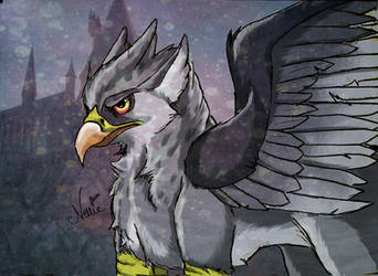 Buckbeak by X-x-Magpie-x-X