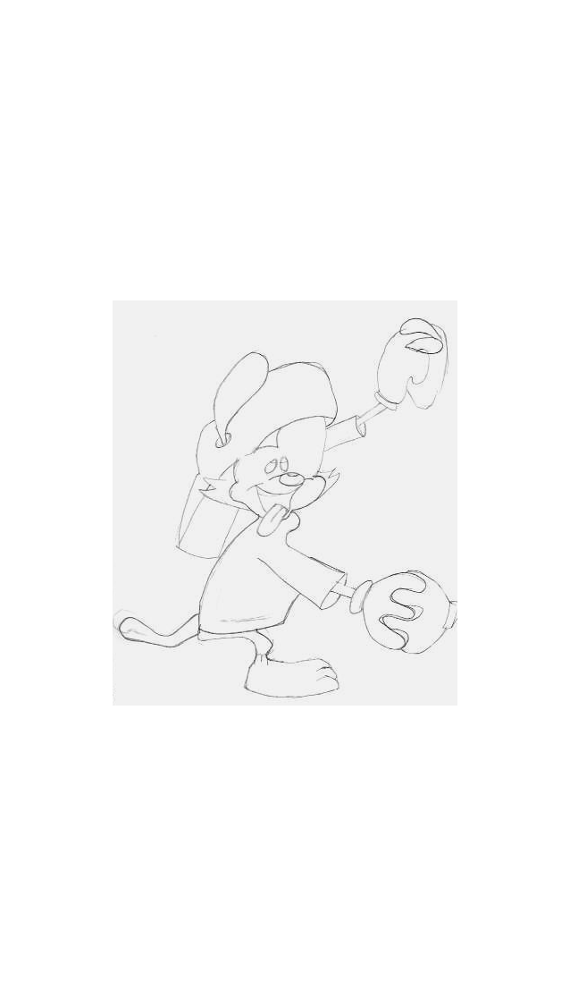 Wakko..dancing..kinda