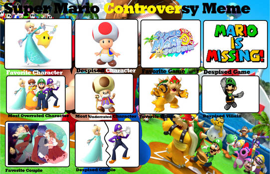 My Super Mario Controversy Meme