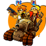 Metal Slug. by @a_formiga_vermelha and @konima_kun