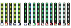 MMX1-X8 Health Bar Icons MMZ Style