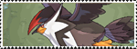 Stamp Pokemon 398 - Staraptor