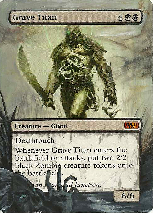 Grave Titan Regenerated