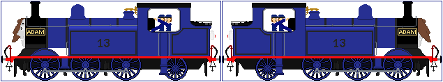 E4 Tank Engine Rear Adam the LBSCR E4 Tank Engine by MikeNWR40 on DeviantArt