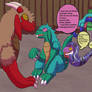 the quiet age x digimon