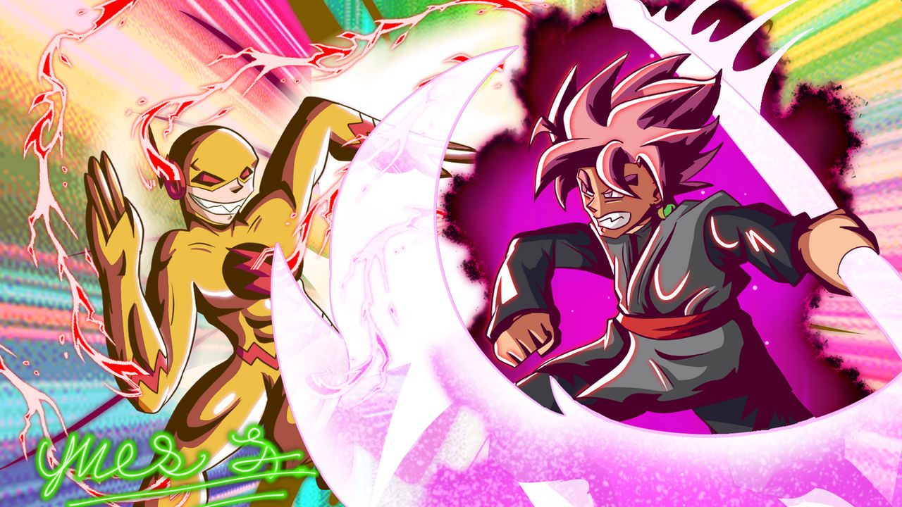 Goku Black vs Reverse Flash by Sunmellows on DeviantArt