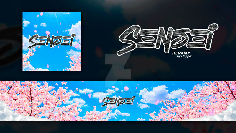 Sensei Rivals Logo SENSEI BANNER AND LOGO FOR YOUTUBE by FlopperDesigns on DeviantArt