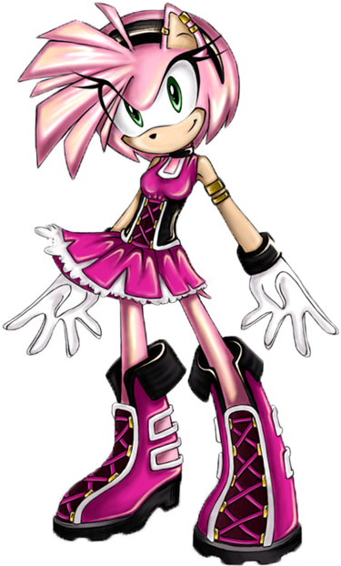 Amy Rose PNG Doll