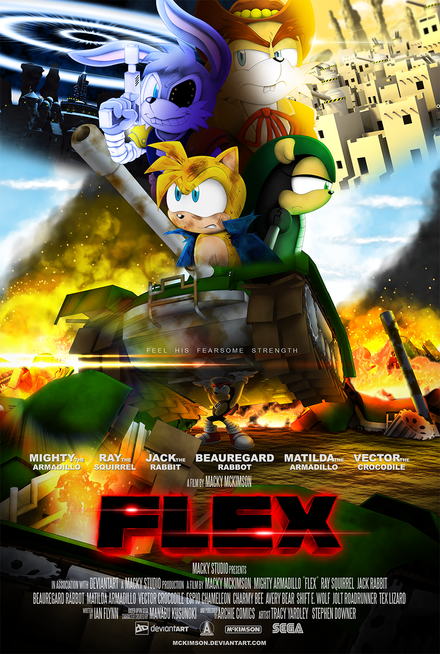 Mighty 'FLEX' Armadillo