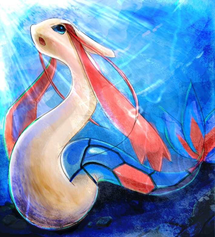 Milotic Height pokemon-Milotic by 28140 on DeviantArt