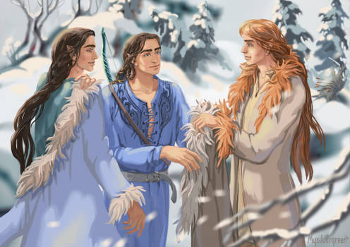 Turgon, Fingon, Maedhros