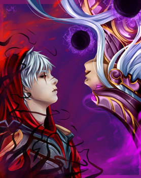 Syndra x Zed