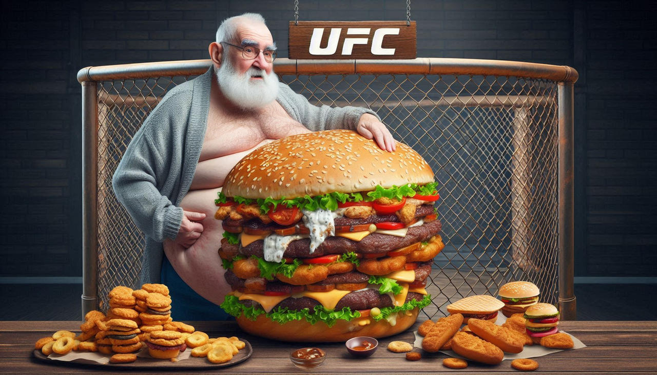 Ufc Kfc AI: Welcome to the UFC ... No, not the KFC by EnjoyOlderFriends on ...