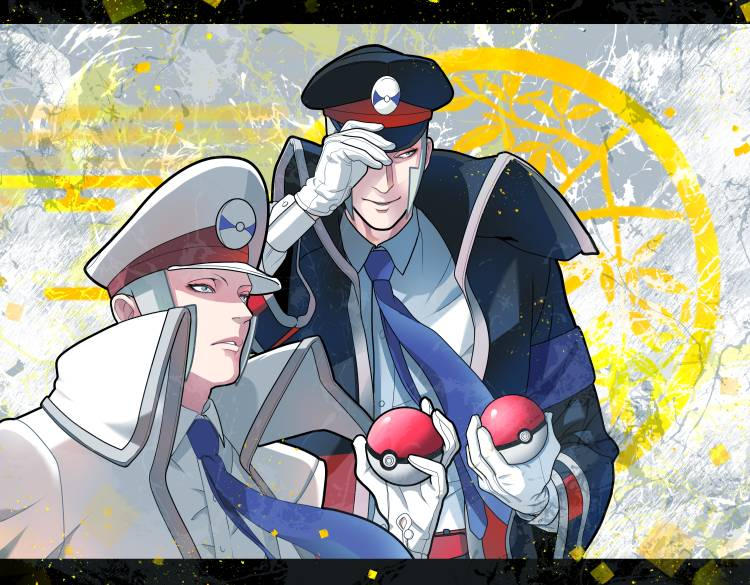 Ingo and Emmet/anime pokemon ver by AyumiDX on DeviantArt