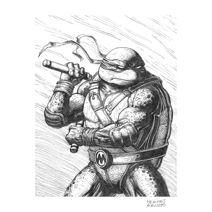 Michelangelo TMNT by hermesaugusto on DeviantArt