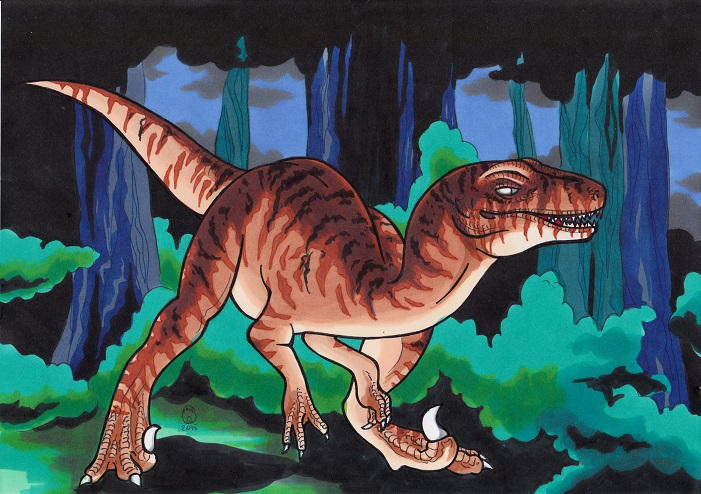 raptor hunt by WoodenFoxx on DeviantArt