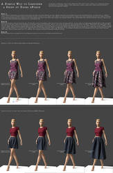 Use dForce to Make a Short Skirt Longer