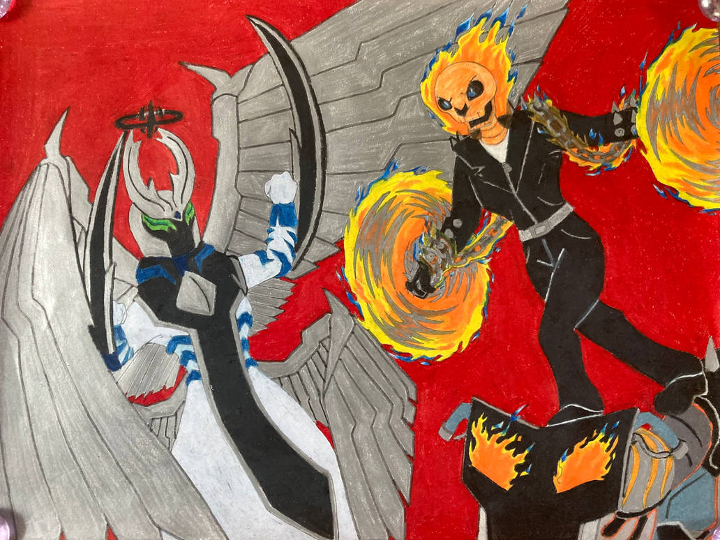 Ang Rider Rider V. Angel by SlagarCruel1 on DeviantArt