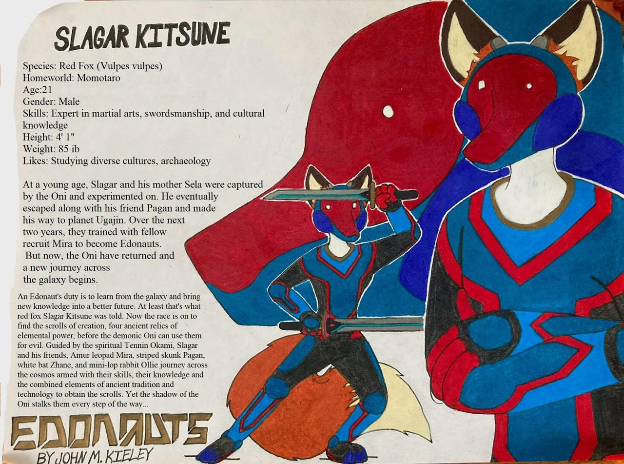 Slagar Kitsune Character Sheet by SlagarCruel1 on DeviantArt
