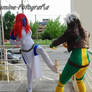 Rogue and Mystique