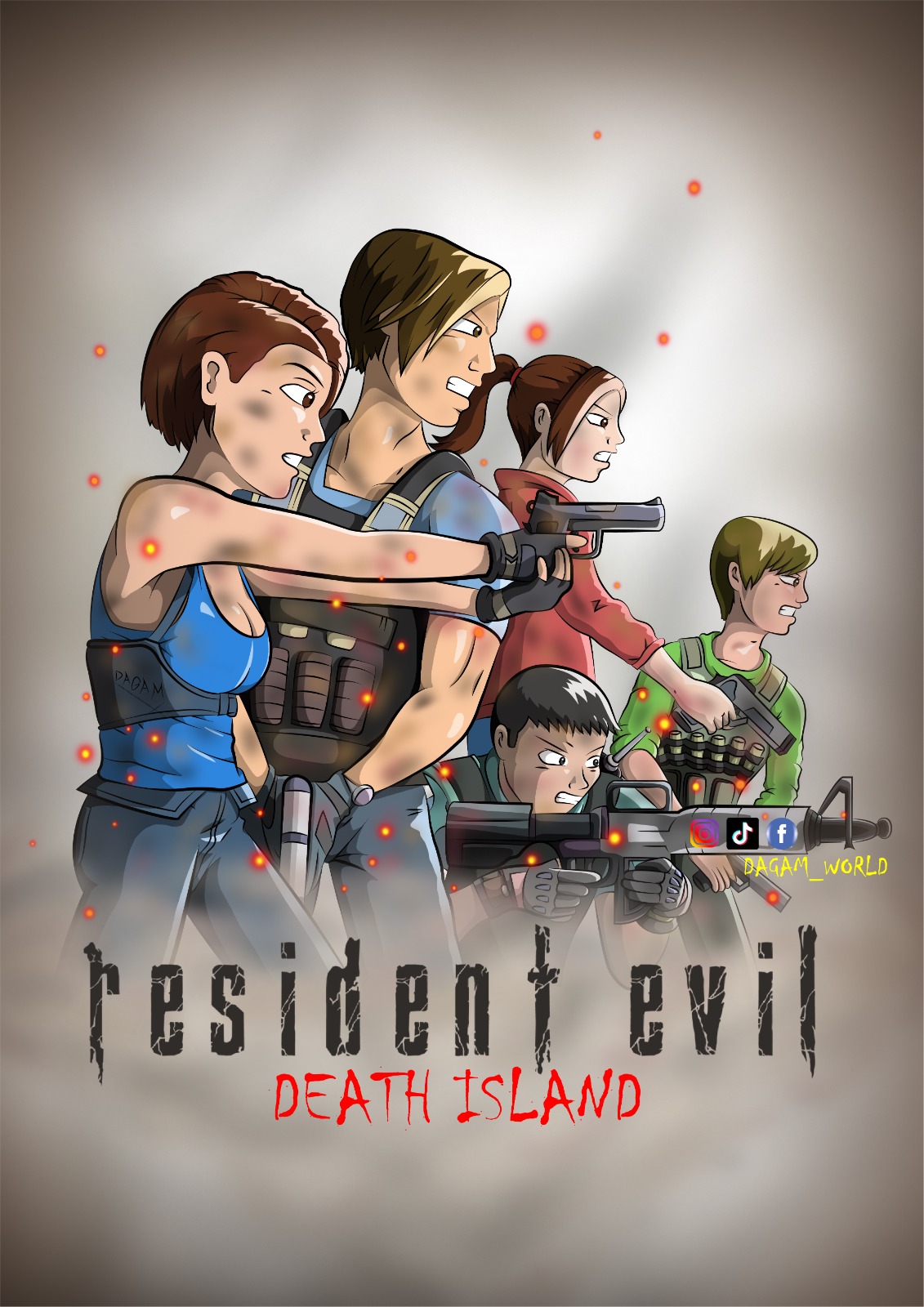 Resident Evil 5 Remake by Marie-Jill-Maeuschen on DeviantArt