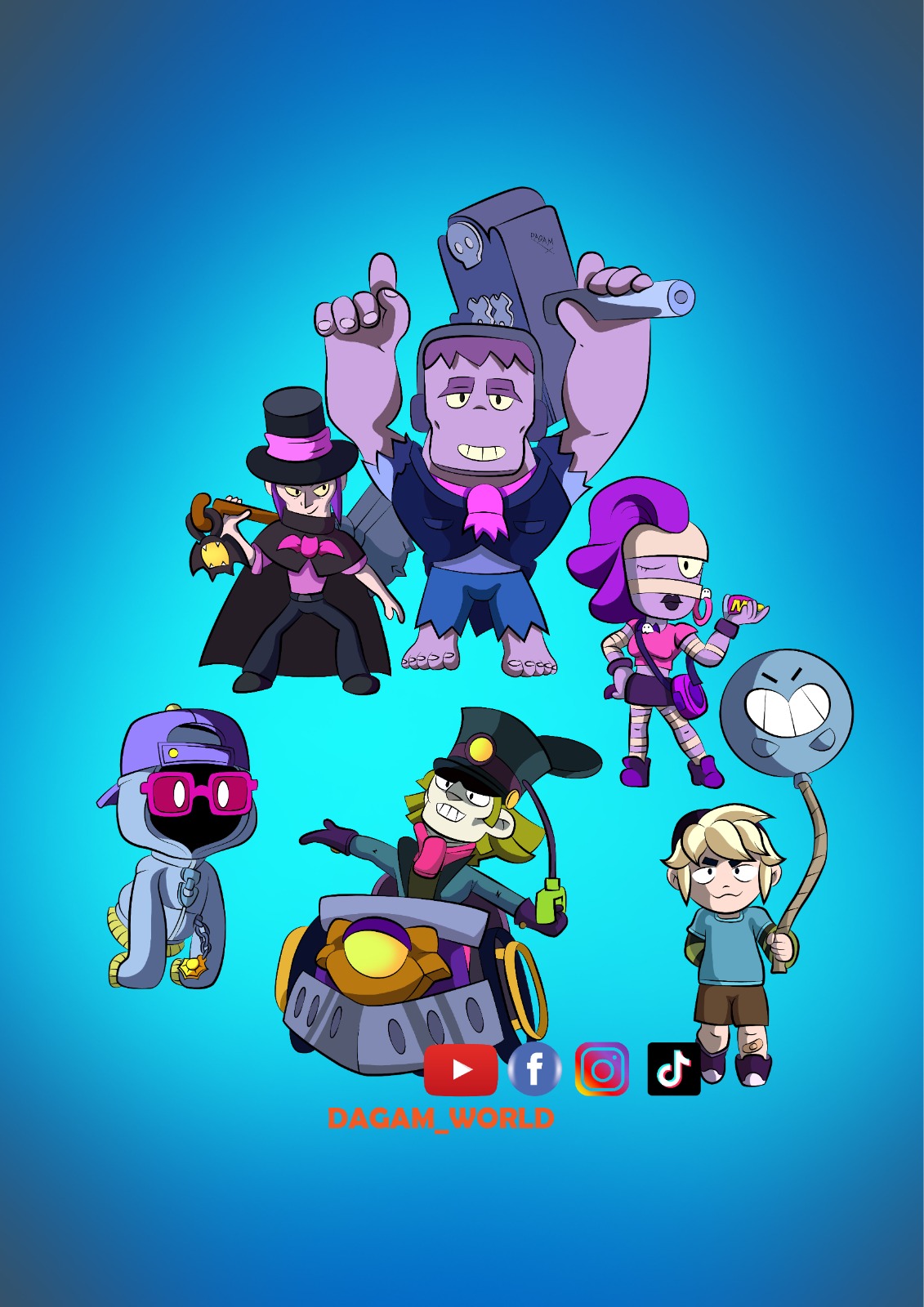 Brawl Custom Deviantart Brawl Stars by Dagam-Sama on DeviantArt