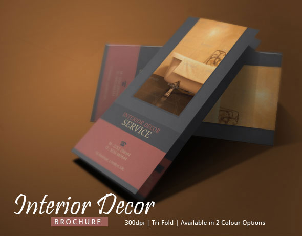 Interior Decor Brochure Design